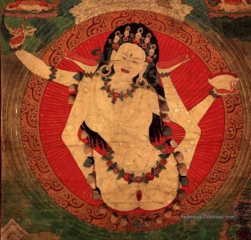 Bouddhisme de l’Himalaya Peinture à l'huile